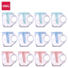 得力（deli）0551茶杯式双孔卷笔刀/器