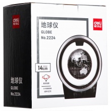 得力（deli）6寸150mm创意磁悬浮地球仪2224