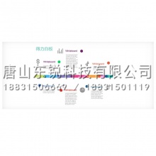 得力（deli）8716软铁白板0.5*600*900mm（带胶）白