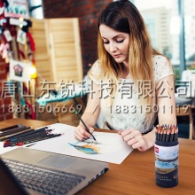 得力（deli）68102 水溶性彩铅 48色