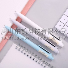 得力（deli）A01按动式子弹头0.5mm中性笔 12支（盒）