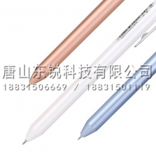 得力（deli）A39按动中性笔0.38mm全针管 12支（盒）
