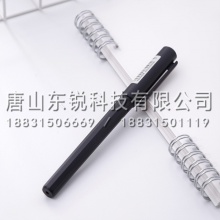 得力（deli）A108速干中性笔0.5mm子弹头 12支（盒）黑