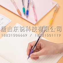 得力（deli）A125彩色手账中性笔0.5mm全针管（盒）混