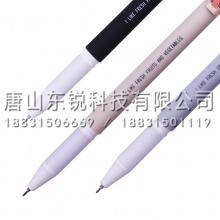 得力（deli）A255学生中性笔0.5mm全针管（支）黑