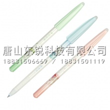 得力（deli）A654热敏可擦学生中性笔0.5mm全针管（支）晶蓝