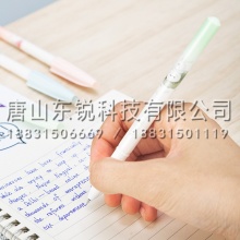 得力（deli）A654热敏可擦学生中性笔0.5mm全针管（支）晶蓝