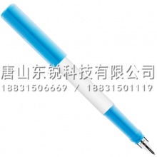得力（deli）A903矫姿钢笔（盒）可擦纯蓝 蓝壳