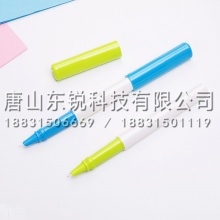 得力（deli）A904矫姿钢笔（盒）可擦纯蓝 壳绿