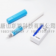 得力（deli）A916矫姿钢笔套装（盒）可擦纯蓝