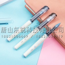 得力（deli）S850直液式走珠笔0.5mm全针管