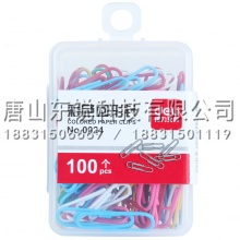 得力（deli）0024彩色回形针