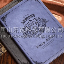得力（deli）3179布朗爵士系列经典复古皮面记事本
