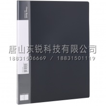 得力（deli）5038A4侧入式资料册40页