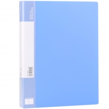 得力（deli）5039A4侧入式资料册60页