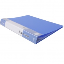 得力（deli）5039A4侧入式资料册60页
