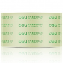 得力封箱胶带30369 透明胶带封箱带胶带纸宽胶带6cm*100y