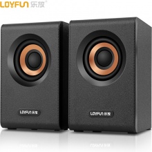 LOYFUN/乐放M10台式电脑音箱 笔记本USB2.0小音响 重低音炮