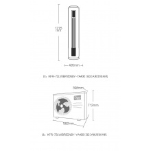 美的（Midea）KFR-72LW/BP2DN8Y-DA400(B3)冷静星