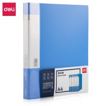 得力 5004ES 资料册A4文件夹插页40页文件册
