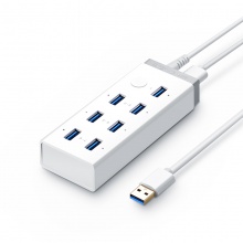 绿联usb3.0扩展器7口高速分线器