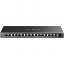 TP-LINK TL-SG2016K全千兆16口WEB网管交换机监控摄像网络分线器
