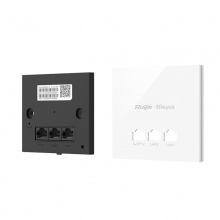 SMB锐捷睿易RG-RAP1200(F)/(FE)/(E) 室内WIFI无线接入点86式面板AP