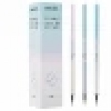 得力中性替芯A802盒装盖帽0.38m m黑色