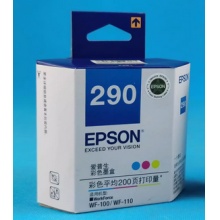 EPSON爱普生 T290彩色墨盒 WF-100 WF-110墨盒